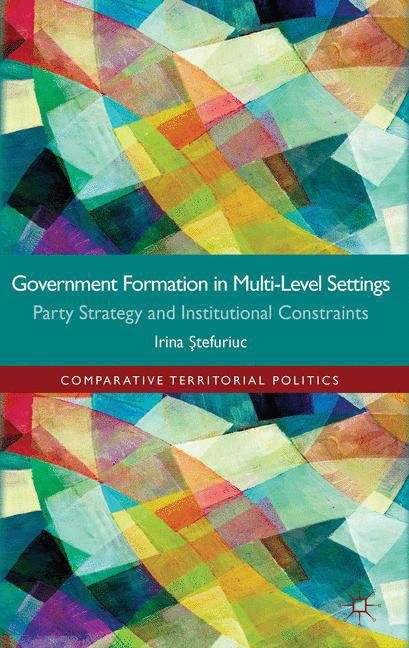 Book cover of Government Formation in Multi-Level Settings
