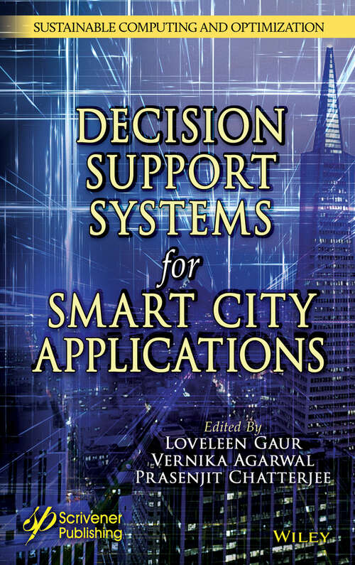 Book cover of Intelligent Decision Support Systems for Smart City Applications (Concise Introductions to AI and Data Science)