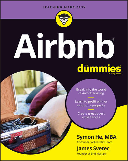 Book cover of Airbnb For Dummies
