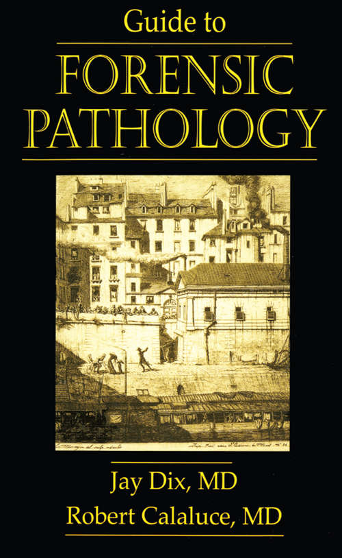 Book cover of Guide to Forensic Pathology