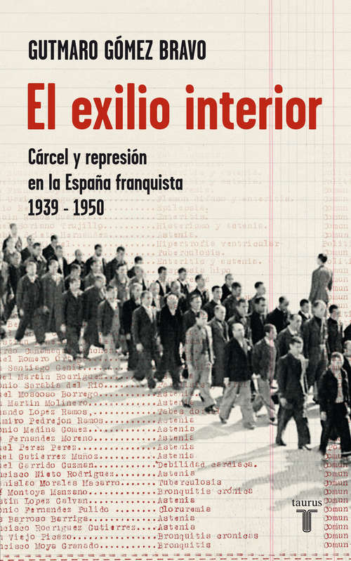 Book cover of El exilio interior: Cárcel y represión en la España franquista, 1939-1950