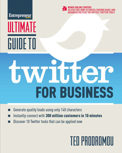 Book cover of Ultimate Guide to Twitter for Business