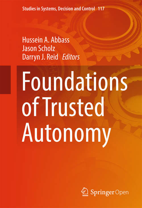 Book cover of Foundations of Trusted Autonomy