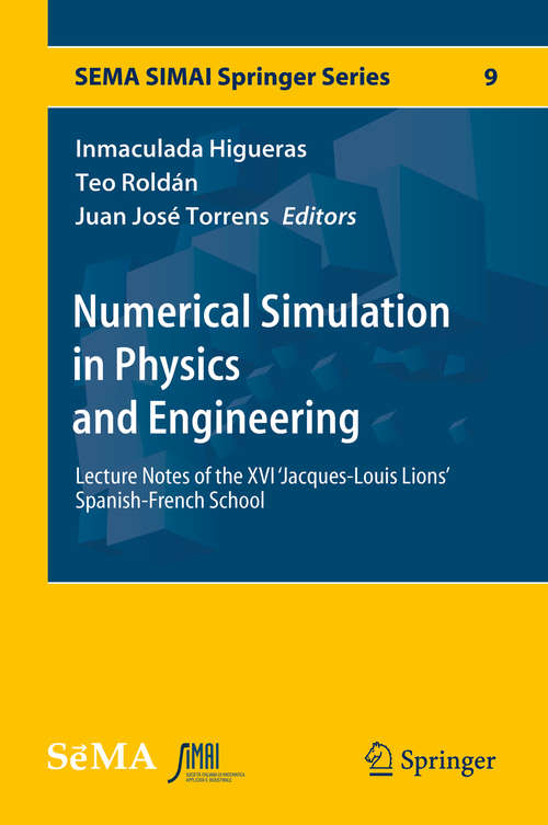 Book cover of Numerical Simulation in Physics and Engineering