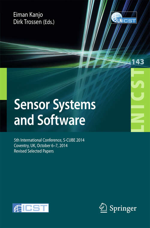 Book cover of Sensor Systems and Software