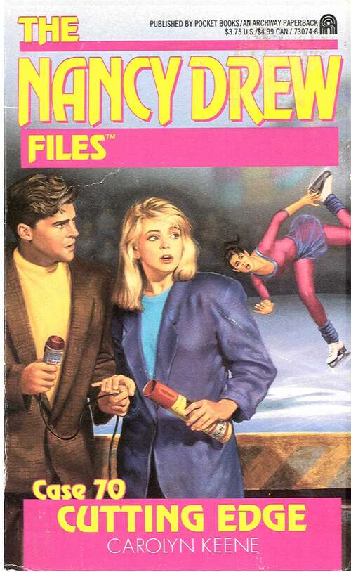 Book cover of Cutting Edge (Nancy Drew Files #70)