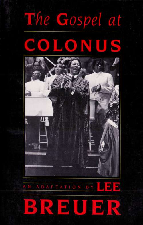Book cover of The Gospel at Colonus