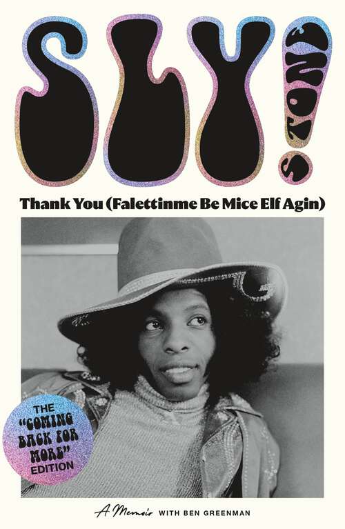 Book cover of Thank You (Falettinme Be Mice Elf Agin): A Memoir