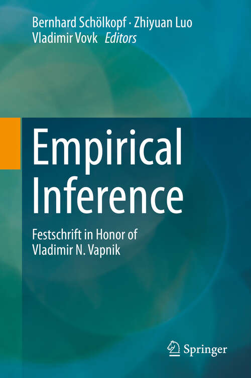 Book cover of Empirical Inference