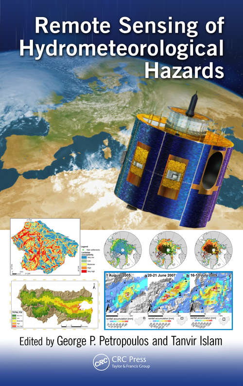 Book cover of Remote Sensing of Hydrometeorological Hazards