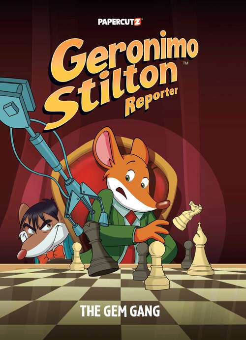 Book cover of Geronimo Stilton Reporter Vol. 14: The Gem Gang (Geronimo Stilton Reporter Graphic Novels #14)