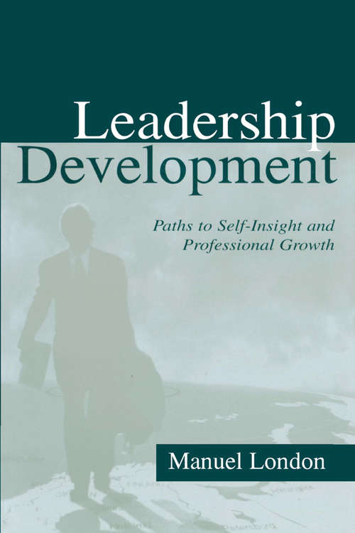 Book cover of Leadership Development: Paths To Self-insight and Professional Growth (Applied Psychology Series)