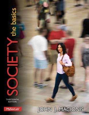 Book cover of Society: The Basics (Thirteenth Edition)