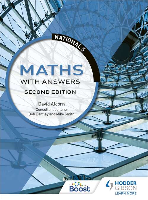 Book cover of National 5 Maths with Answers, Second Edition