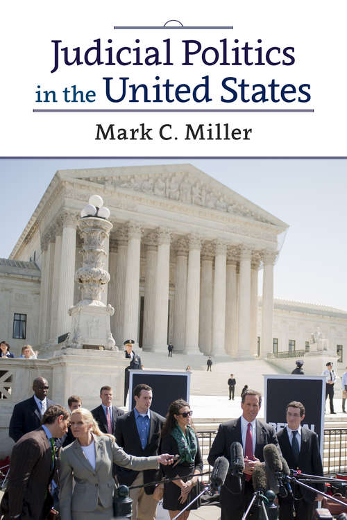 Book cover of Judicial Politics in the United States