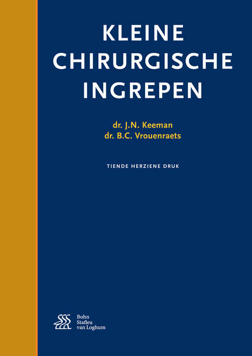 Book cover of Kleine chirurgische ingrepen