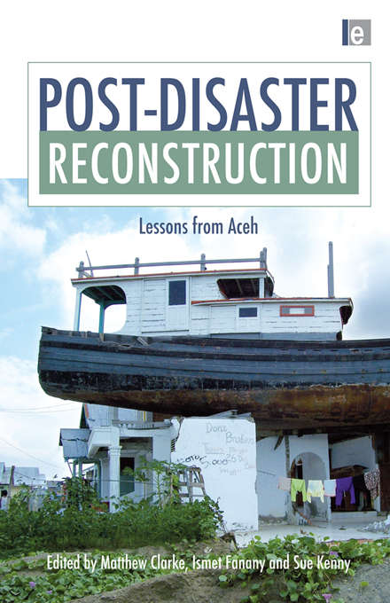 Book cover of Post-Disaster Reconstruction: Lessons from Aceh
