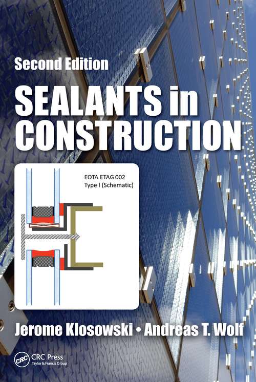 Book cover of Sealants in Construction