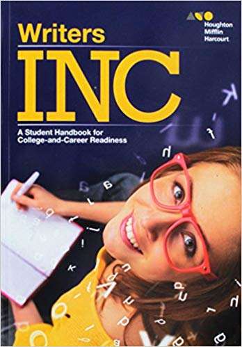 Book cover of Writers Inc: Student Handbook For College-and-Career Readiness