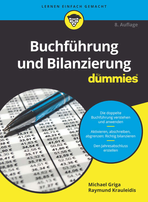 Book cover of Buchführung und Bilanzierung für Dummies (8. Auflage) (Für Dummies)