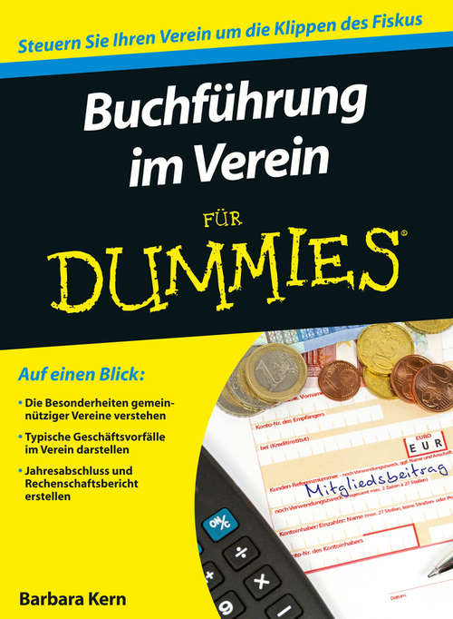 Book cover of Buchfuhrung im Verein fur Dummies (Für Dummies)