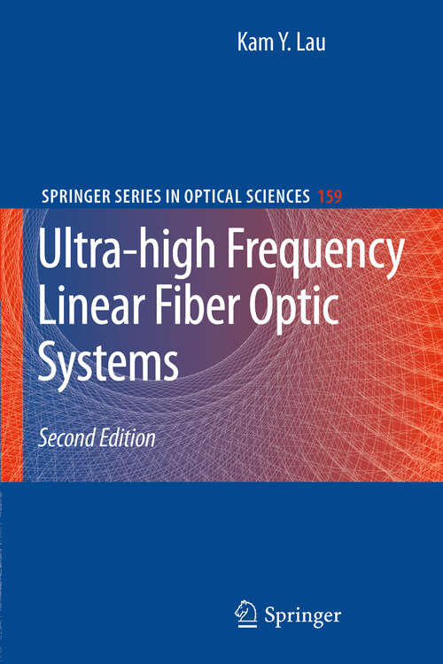 Book cover of Ultra-high Frequency Linear Fiber Optic Systems