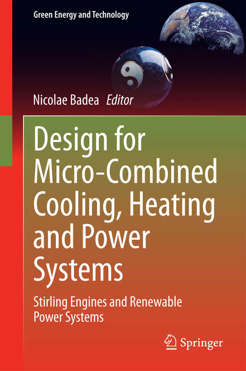 Book cover of Design for Micro-Combined Cooling, Heating and Power Systems