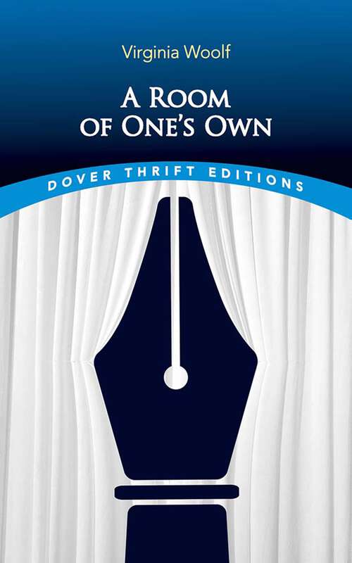 Book cover of A Room of One's Own (Dover Thrift Editions: Literary Collections)