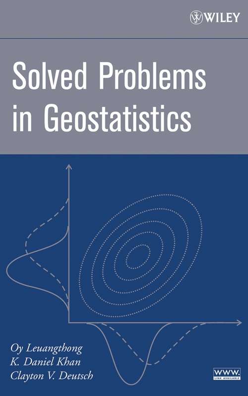 Book cover of Solved Problems in Geostatistics