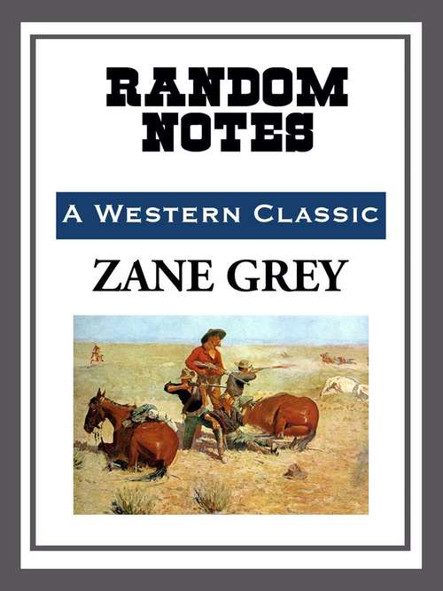 Book cover of Random Notes