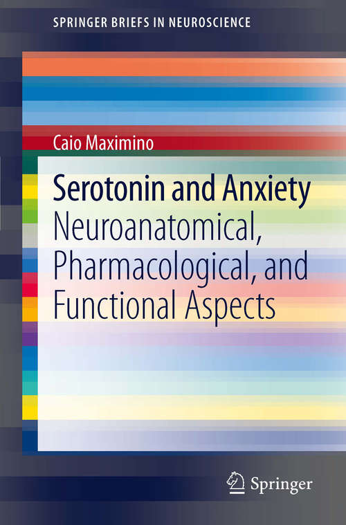 Book cover of Serotonin and Anxiety