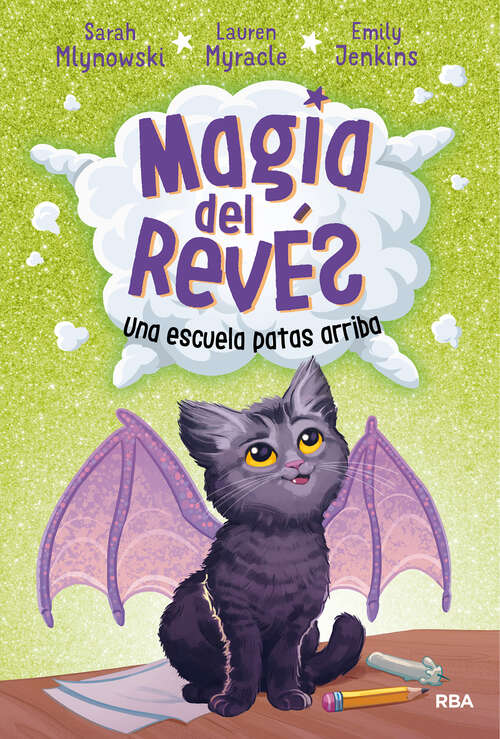 Book cover of Una escuela patas arriba (Magia del revés: Volumen 1)