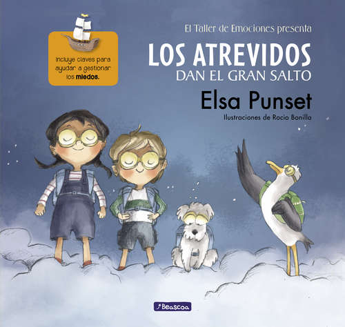 Book cover of Los Atrevidos dan el gran salto (El taller de emociones #1)