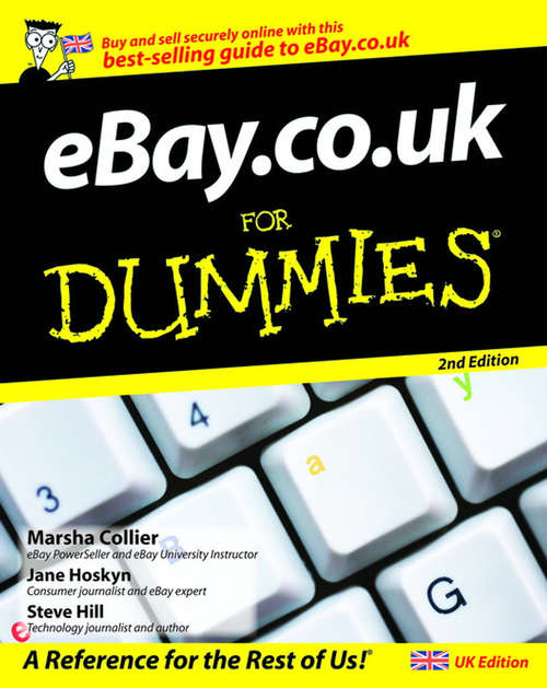 Book cover of eBay.co.uk For Dummies