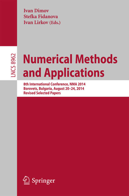 Book cover of Numerical Methods and Applications