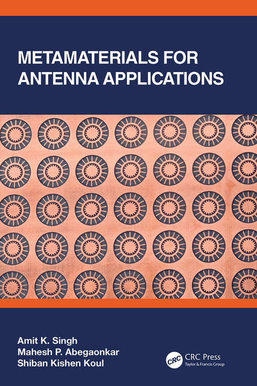 Book cover of Metamaterials for Antenna Applications