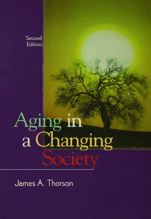 Book cover of Aging in a Changing Society (2)