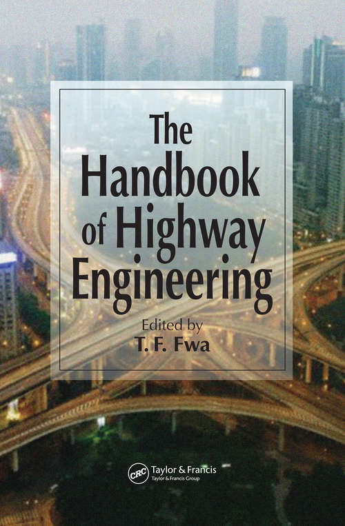 Book cover of The Handbook of Highway Engineering