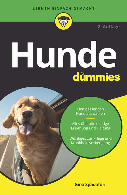 Book cover of Hunde für Dummies (2. Auflage) (Für Dummies)