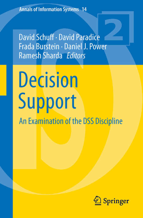 Book cover of Decision Support