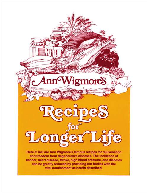 Book cover of Recipes for Longer Life