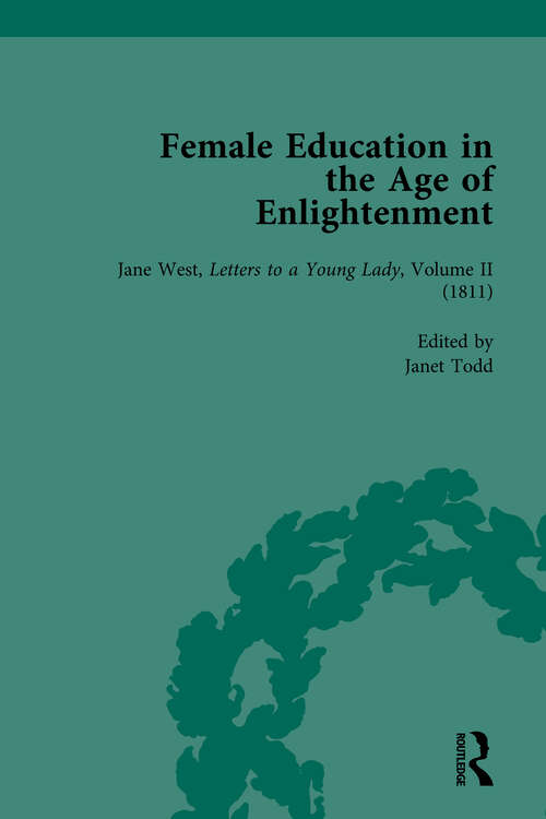 Book cover of Female Education in the Age of Enlightenment, vol 5