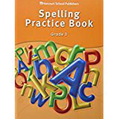 Book cover of Spelling Practice Book Grade 3