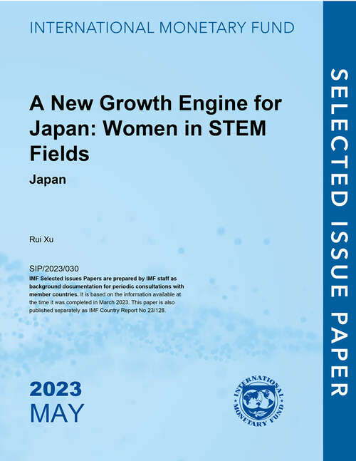 Book cover of A New Growth Engine for Japan: Women in STEM Fields; Japan