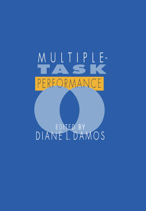 Book cover of Multiple Task Performance