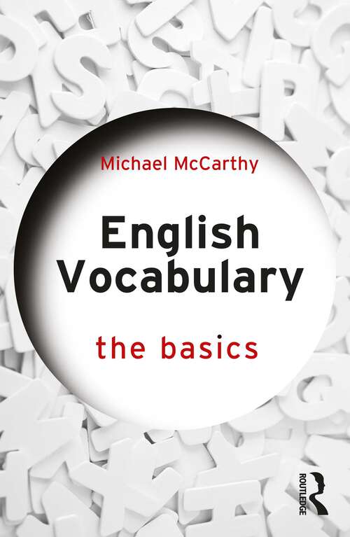 Book cover of English Vocabulary: The Basics (The Basics)