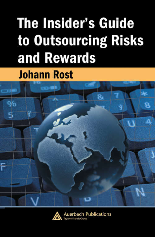 Book cover of The Insider's Guide to Outsourcing Risks and Rewards