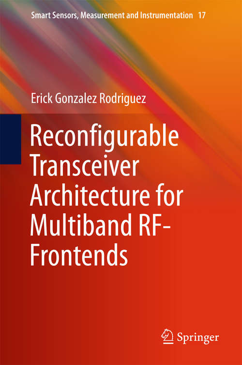 Book cover of Reconfigurable Transceiver Architecture for Multiband RF-Frontends