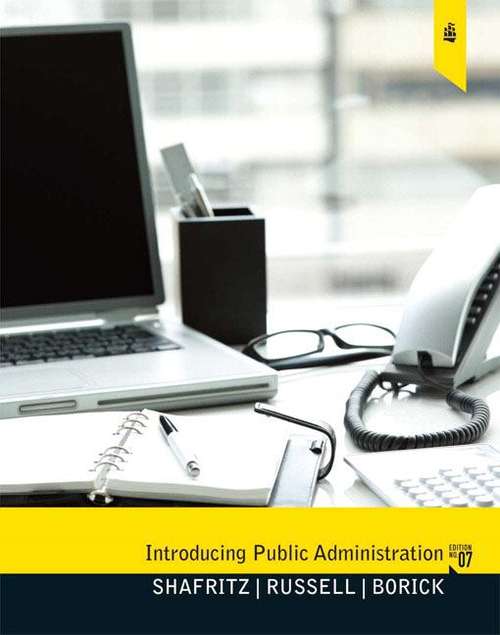 Book cover of Introducing Public Administration (7th edition)