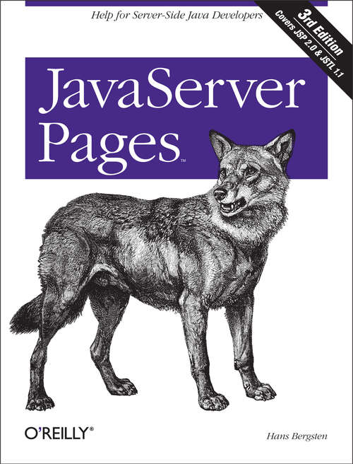Book cover of JavaServer Pages